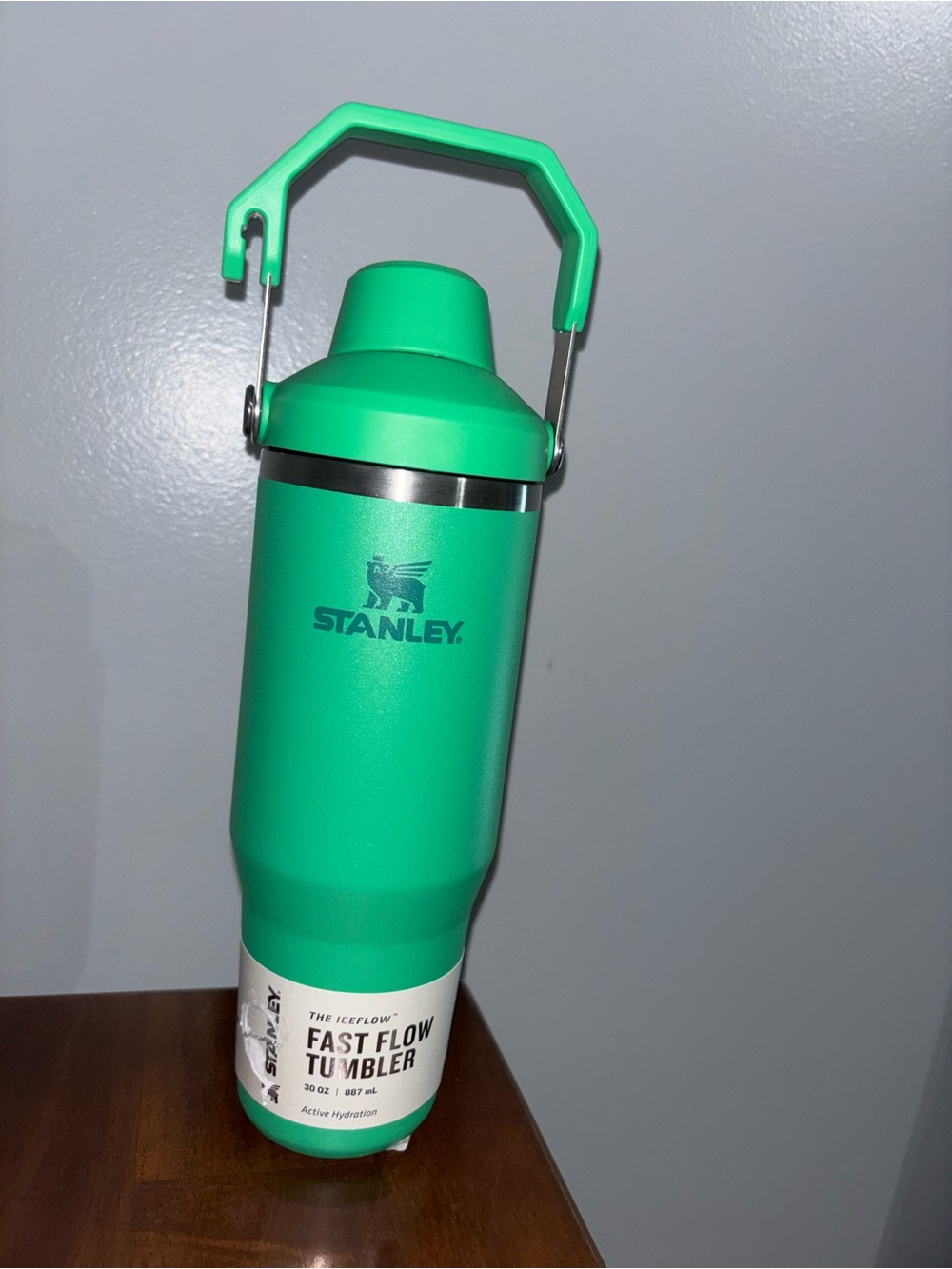 Stanley Fast Flow Tumbler - Bright Green